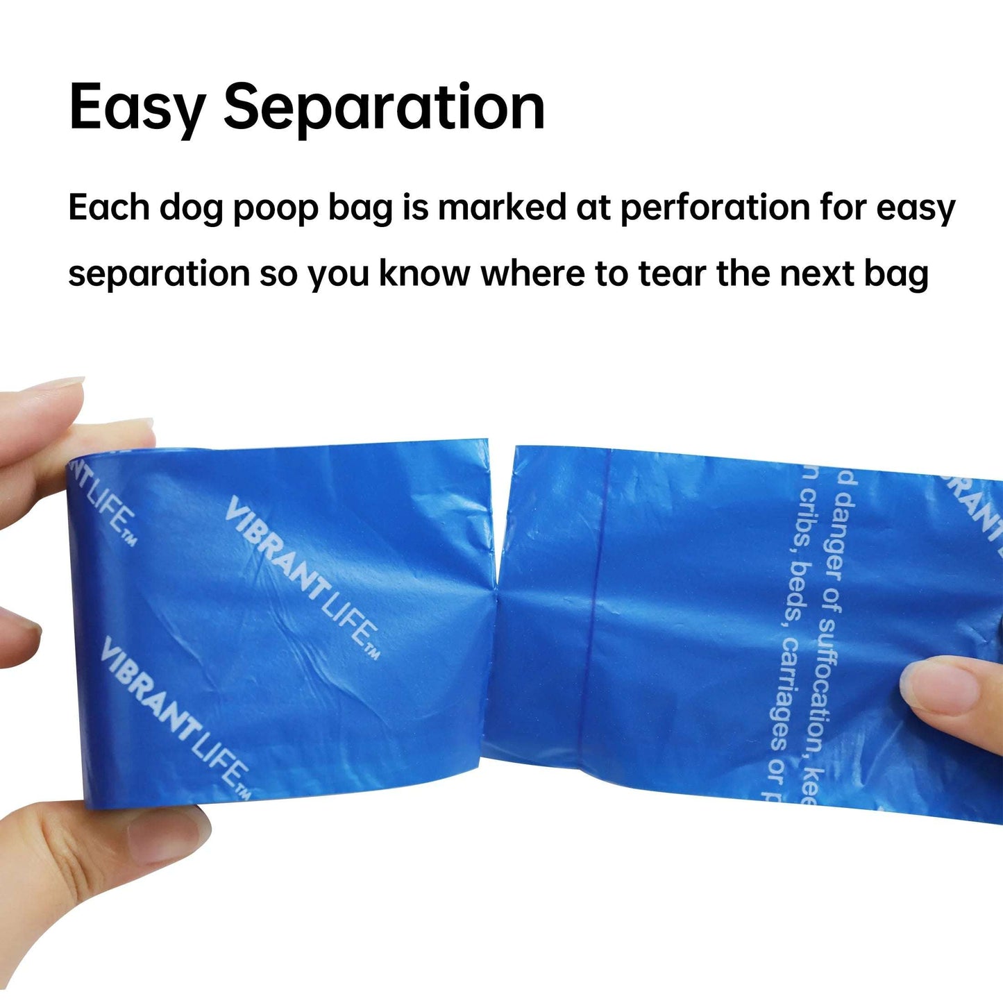 (8 Pack) Dog Poop Bags, Leak Proof, Strong Waste Bag for Dogs, 15 Count