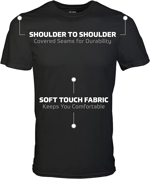 Gildan Mens Crew T-Shirts. Multipack. Style G1100