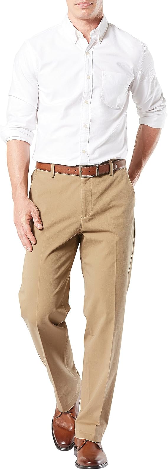 Dockers Mens Classic Fit Workday Khaki Smart 360 FLEX Pants (Standard and Big & Tall)
