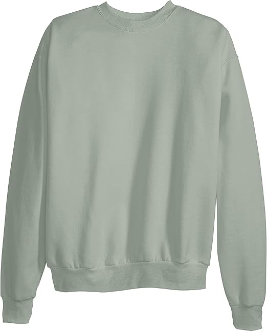 Hanes Mens EcoSmart Fleece. Pullover Crewneck Sweatshirt. 1 or 2 Pack