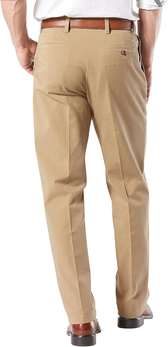 Dockers Mens Classic Fit Workday Khaki Smart 360 FLEX Pants (Standard and Big & Tall)