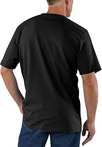 Carhartt Mens Loose Fit Heavyweight Short-Sleeve Pocket T-Shirt (Also Available in Big & Tall)