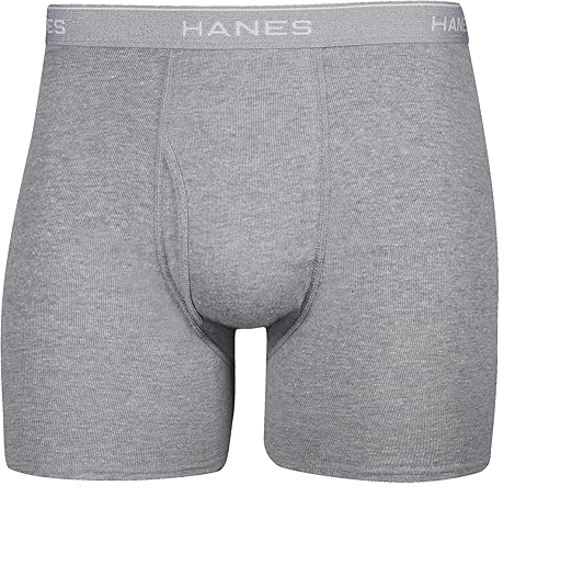 Hanes Mens Boxer Briefs. Cool Dri Moisture-Wicking Underwear. Cotton No-Ride-up for Men. Multi-Packs