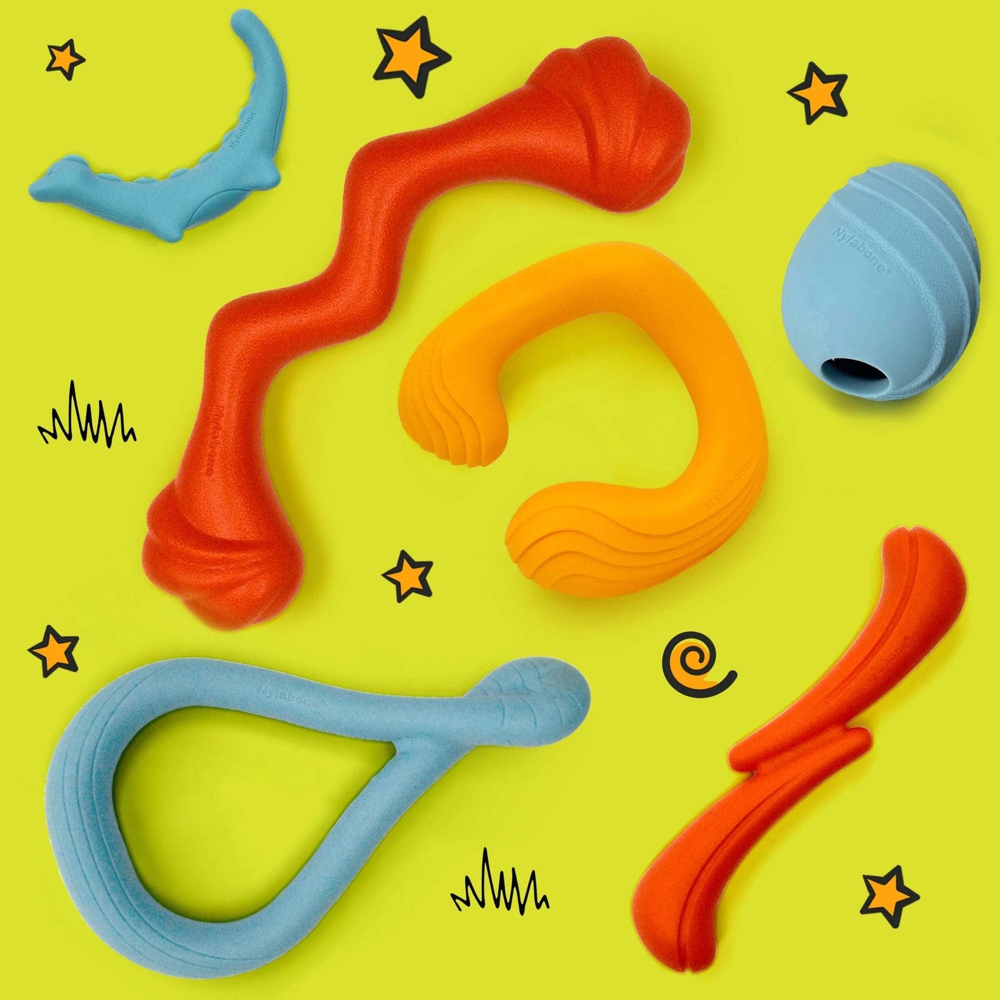 Eggi Interactive Dog Toy, Lightweight Bouncy Treat Toy, Creative Play & Exercise