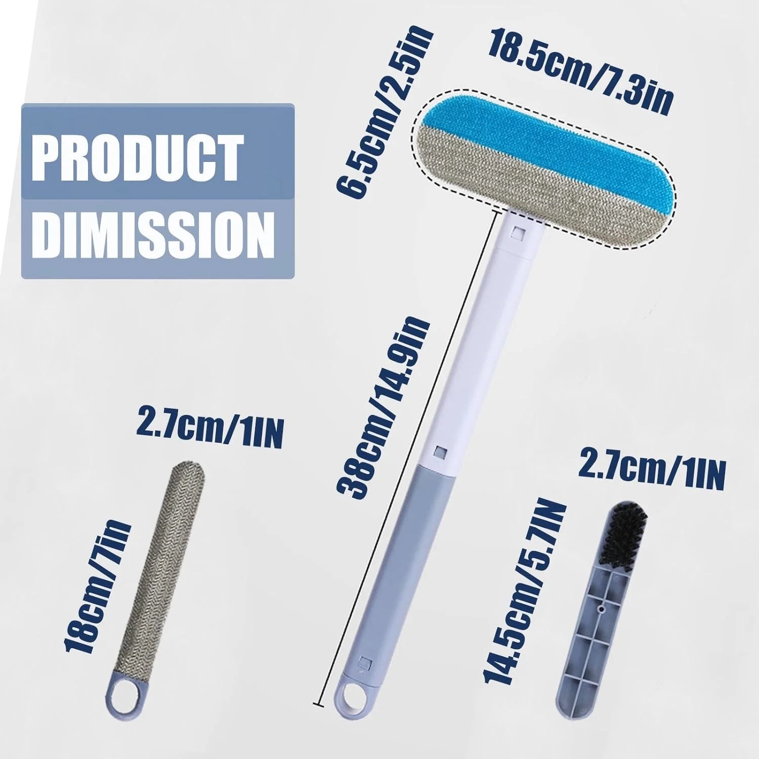 Pet Hair Remover, Reusable Cat and Dog Hair Remover & Lint Brush Roller
